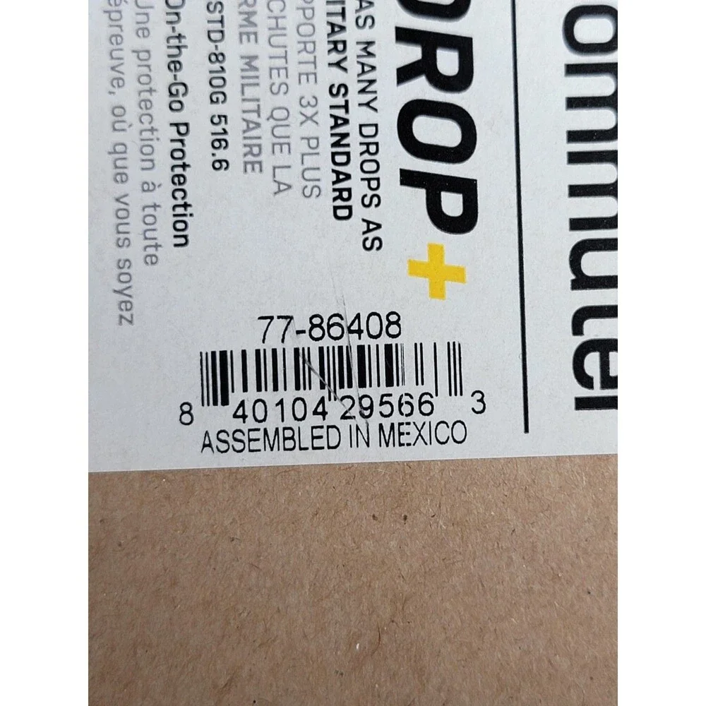 OtterBox Commuter Phone Case For Samsung Galaxy S22 Ultra - Black New Sealed Box